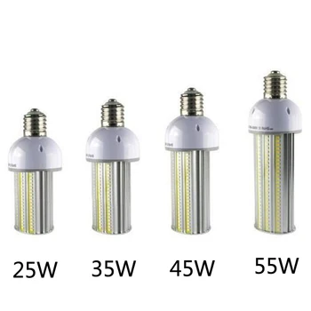 

LED street Light bulb AC85-265V 25w 35w 45w 55W E27/E40 LED street Light led corn light E26 E39 led parking lot light 130LM/W