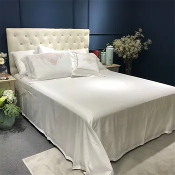 4/6 Piece Oriental Embroidery White Egyptian cotton Luxury Bedding set Queen King size Silky Duvet cover Bedsheet set 38
4/6 Piece Oriental Embroidery White Egyptian cotton Luxury Bedding set Queen King size Silky Duvet cover Bedsheet set 38
