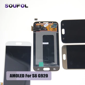 S6 G920 LCD For Samsung Galaxy S6 G920 G920F LCD Display Touch Screen Digitizer Assembly phone LCD
S6 G920 LCD For Samsung Galaxy S6 G920 G920F LCD Display Touch Screen Digitizer Assembly phone LCD