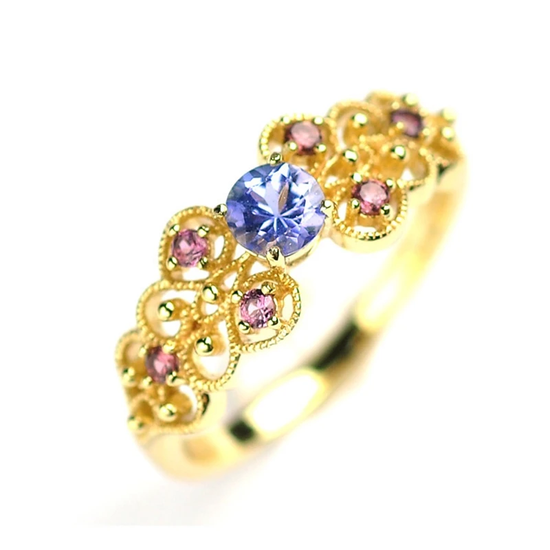 LlouLeur 925 sterling silver Tanzanite rings retro style palace natural Tanzanite Garnet rings for women Tanzanite jewelry
LlouLeur 925 sterling silver Tanzanite rings retro style palace natural Tanzanite Garnet rings for women Tanzanite jewelry