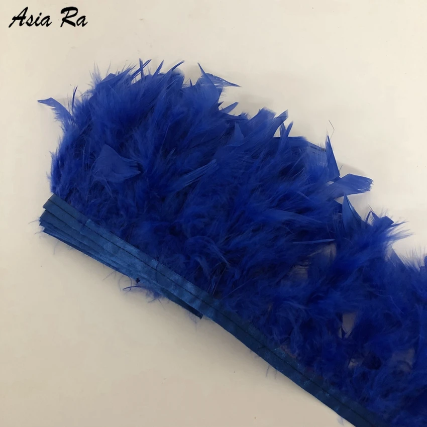 5meters royal blue Color Dyed real natural turkey feather trim fringes ribbons 10-15cm width diy fashion feather lace wedding
5meters royal blue Color Dyed real natural turkey feather trim fringes ribbons 10-15cm width diy fashion feather lace wedding