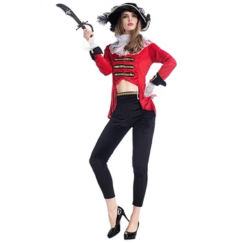 Halloween Costume Witch Game Suit Sexy British Etiquette Pirate Costume Stage Performance Uniform Nightclub Clothing L18727122
Halloween Costume Witch Game Suit Sexy British Etiquette Pirate Costume Stage Performance Uniform Nightclub Clothing L18727122