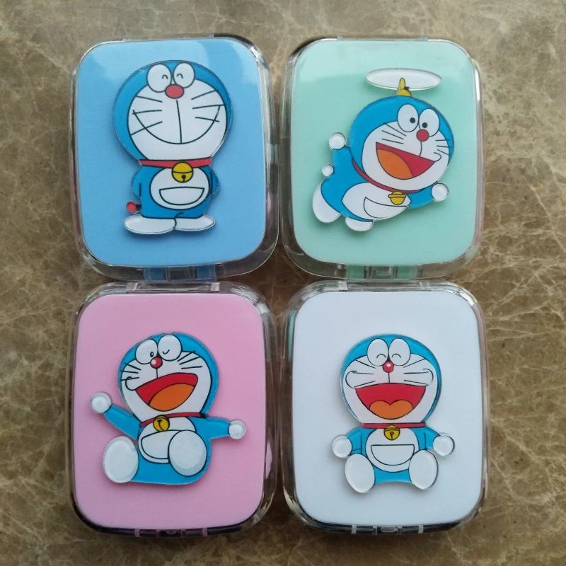 LIUSVENTINA DIY Acrylic Cute Doraemon Contact Lens Case with Mirror Box Container for Color Lenses Gift For Girls and Boys
LIUSVENTINA DIY Acrylic Cute Doraemon Contact Lens Case with Mirror Box Container for Color Lenses Gift For Girls and Boys