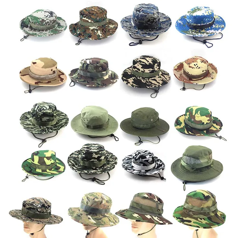 Multicam Tactical Airsoft Sniper Camouflage Bucket Hats Nepalese Cap SWAT Army American Military Accessories Summer Men
Multicam Tactical Airsoft Sniper Camouflage Bucket Hats Nepalese Cap SWAT Army American Military Accessories Summer Men
