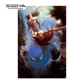 Diamond Painting People Mermaid romance Love Rhinestone Cross Stitch Square Diamond Embroidery Sets Home Decoration BJ71
Diamond Painting People Mermaid romance Love Rhinestone Cross Stitch Square Diamond Embroidery Sets Home Decoration BJ71