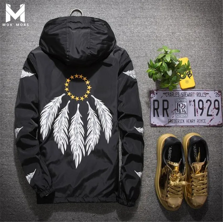 Autumn Men's Personality Wind Chime Pattern Printing Man Jackets Fashion Brand Casual Large Size Cotton Hooded Baseball Jacket
Autumn Men's Personality Wind Chime Pattern Printing Man Jackets Fashion Brand Casual Large Size Cotton Hooded Baseball Jacket
