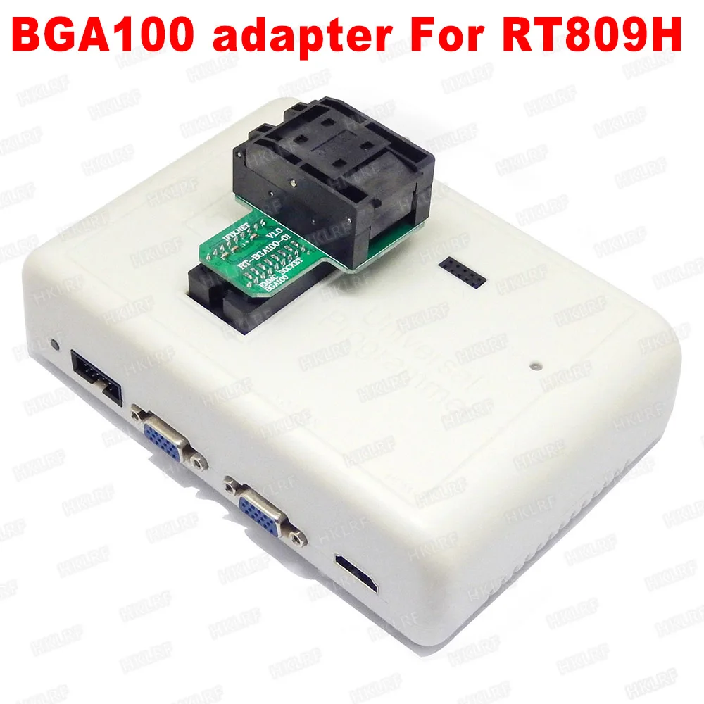 BGA100 Special EMMC Adapter For RT809H Programmer RT-BGA100-01 Socket Original New Free Shipping
BGA100 Special EMMC Adapter For RT809H Programmer RT-BGA100-01 Socket Original New Free Shipping