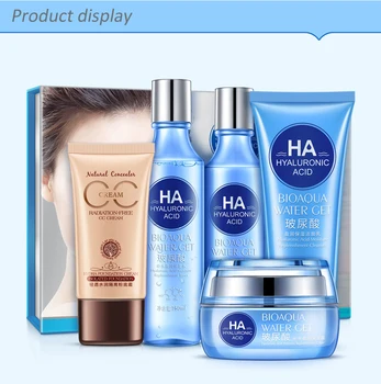 BIOAQUA Hyaluronic Acid Facial Care Skin Set Day Cream Mask Cleaner Nourishing Skin Whitening Deep Clean Moist facial skin care
BIOAQUA Hyaluronic Acid Facial Care Skin Set Day Cream Mask Cleaner Nourishing Skin Whitening Deep Clean Moist facial skin care