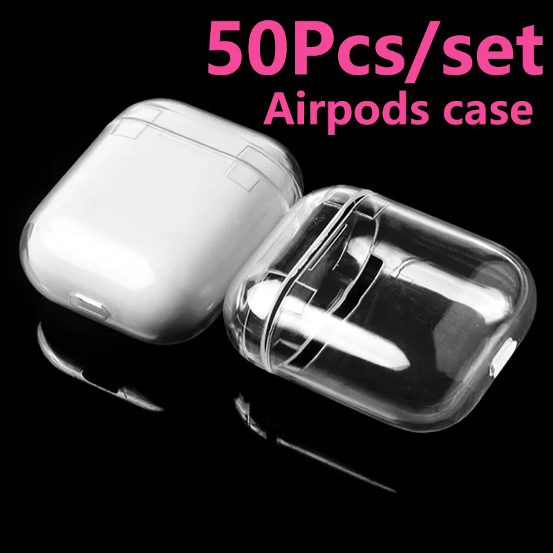 50Pcs olesale Transparennt Case for Airpods Protector Plastic Cover Support Drop Shipping Wholesale Earphone Case Accessories
50Pcs olesale Transparennt Case for Airpods Protector Plastic Cover Support Drop Shipping Wholesale Earphone Case Accessories