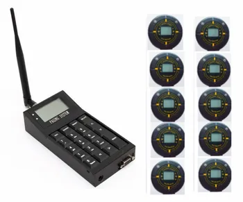 Free shipping! Text message guest paging system, 10pc text receiver coaster pager, 1pc POCSAG transmitter,queue wireless calling
Free shipping! Text message guest paging system, 10pc text receiver coaster pager, 1pc POCSAG transmitter,queue wireless calling