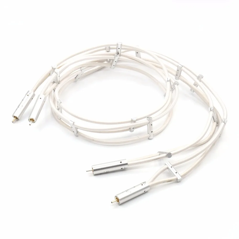 Free shipping 3m Demark Argento the Flow Hi Fi audio RCA cable interconnect with RCA plug connector 
Free shipping 3m Demark Argento the Flow Hi Fi audio RCA cable interconnect with RCA plug connector