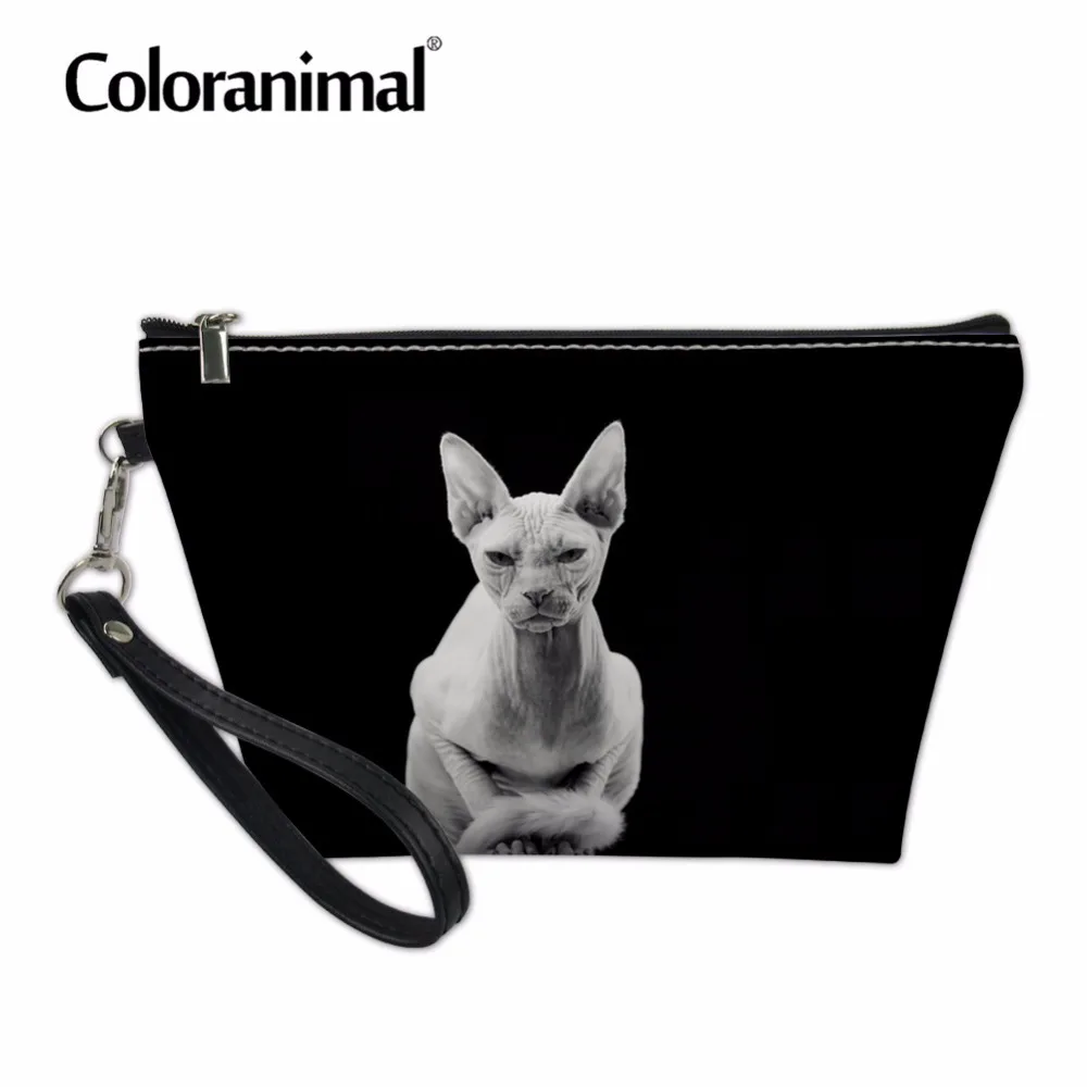 Coloranimal Cosmetic Bags & Cases for Women Makeup Functional Bag Travel Organize Make Up Pouch Canadian Hairless Cat Makeup Bag
Coloranimal Cosmetic Bags & Cases for Women Makeup Functional Bag Travel Organize Make Up Pouch Canadian Hairless Cat Makeup Bag