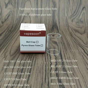 20pcs/lot vapesoon replacement glass tube for melo RT 22 MELO RT 25 OPPO RTA MELO 300 I JUST S Clear Glass Tube
20pcs/lot vapesoon replacement glass tube for melo RT 22 MELO RT 25 OPPO RTA MELO 300 I JUST S Clear Glass Tube