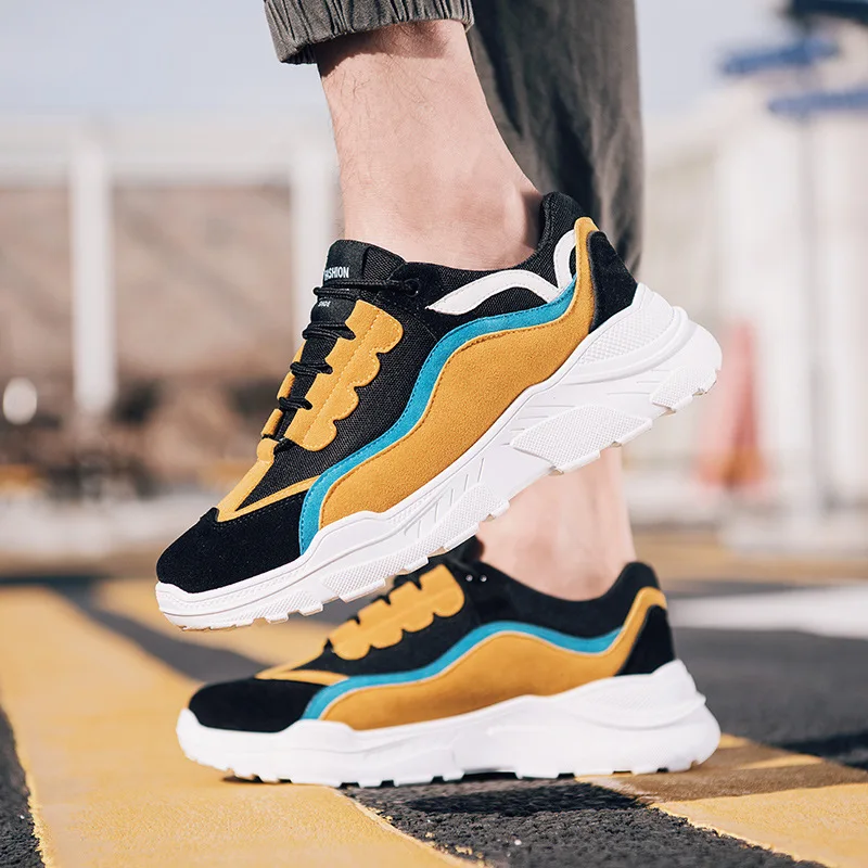 2019 spring men's sports shoes wild casual country male shoes soft bottom breathable old shoes sneakers zapatillas hombres
2019 spring men's sports shoes wild casual country male shoes soft bottom breathable old shoes sneakers zapatillas hombres