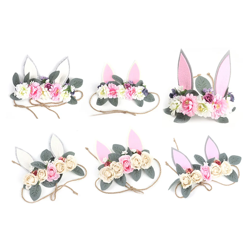 Baby Flower Headbands Rabbit Ear Wreath Girls Kids Headwear Photo Props Hair Accessories Boho Garland Headpiece Baby Girl
Baby Flower Headbands Rabbit Ear Wreath Girls Kids Headwear Photo Props Hair Accessories Boho Garland Headpiece Baby Girl
