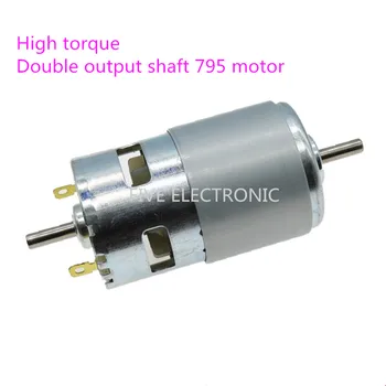 795 Double shaft High torque Motor,12V Double ball bearing High speed DC motor,Use for RC Car/ RC BOAT/DIY MODEL
795 Double shaft High torque Motor,12V Double ball bearing High speed DC motor,Use for RC Car/ RC BOAT/DIY MODEL