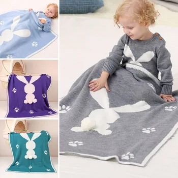 Winter Warm Baby Blankets Cute 3D Rabbit Knitting Newborn Bebe Swaddle Wrap Blanket Animal Children Stroller Bedding Linen Cover
Winter Warm Baby Blankets Cute 3D Rabbit Knitting Newborn Bebe Swaddle Wrap Blanket Animal Children Stroller Bedding Linen Cover