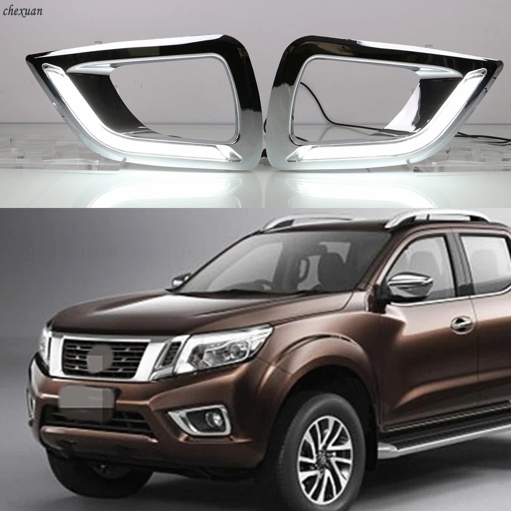 CSCSNL 1 set For Nissan Navara NP300 2015 2016 2017 2018 LED Daytime Running Light ABS fog lamp cover with Tur Signal lights
CSCSNL 1 set For Nissan Navara NP300 2015 2016 2017 2018 LED Daytime Running Light ABS fog lamp cover with Tur Signal lights