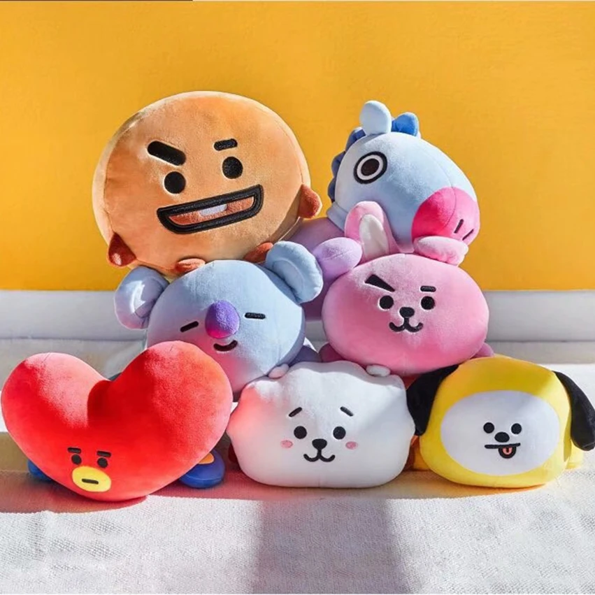 

Cute New Kpop Bangtan Boys BTS bt21 Vapp Doll Plush Doll Cartoon Dolls TATA VAN COOKY CHIMMY SHOOKY