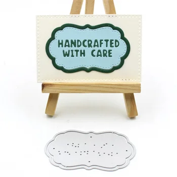 KSCRAFT Handcrafted With Care Label Metal Cutting Dies Stencils for DIY Scrapbooking/photo album Decorative Embossing DIY Cards
KSCRAFT Handcrafted With Care Label Metal Cutting Dies Stencils for DIY Scrapbooking/photo album Decorative Embossing DIY Cards