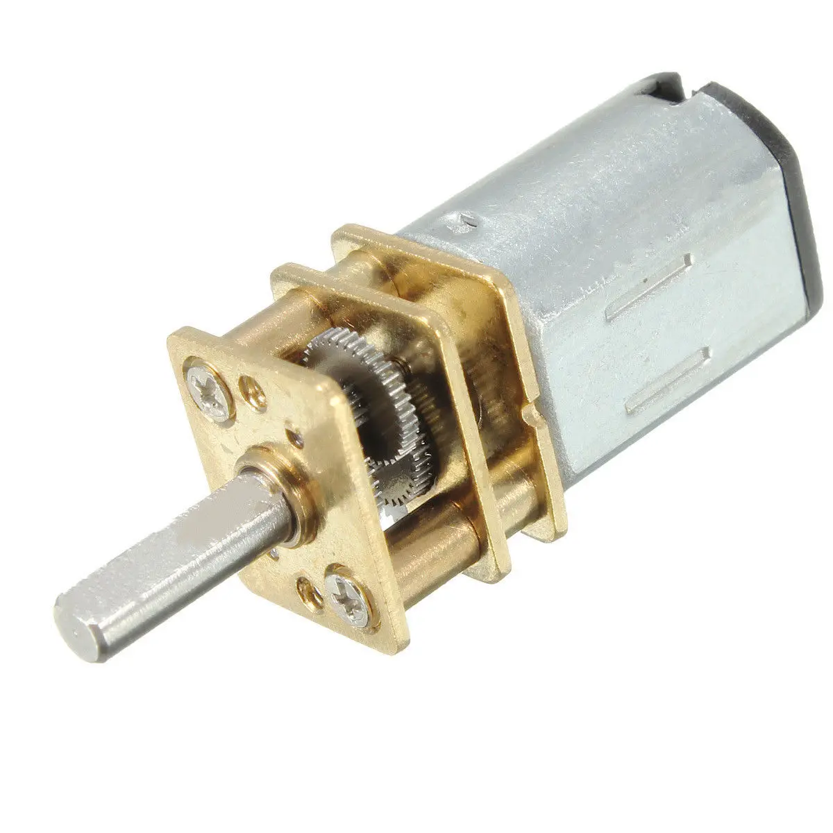 DC 6V 100RPM Mini Metal Gear Motor with Gearwheel 3mm Shaft Diameter Model:N20
DC 6V 100RPM Mini Metal Gear Motor with Gearwheel 3mm Shaft Diameter Model:N20