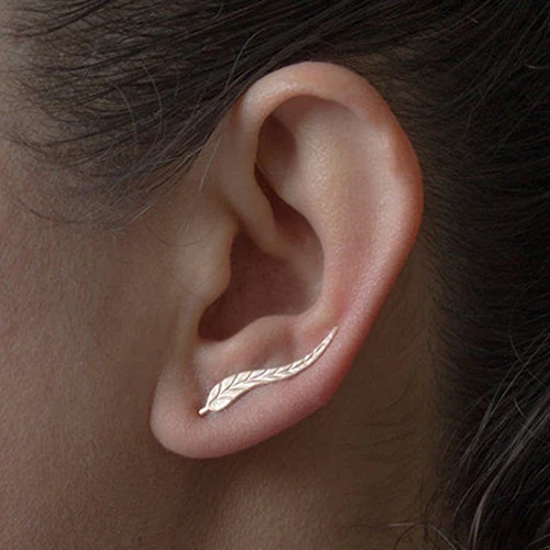 Punk Leaf Shape Ear Stud Earrings For Women Alloy Ear Cuffs Piercing Earring Fashion Jewerly Accessories Boucles D Oreille Femme
Punk Leaf Shape Ear Stud Earrings For Women Alloy Ear Cuffs Piercing Earring Fashion Jewerly Accessories Boucles D Oreille Femme