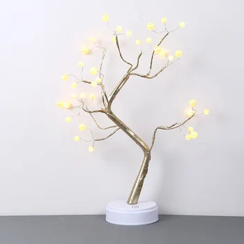 LED Imitation Pearls Tree Light USB / Battery Operated LED Night Light Tree Light Touch Switch LED Tabletop Tree Light D25
LED Imitation Pearls Tree Light USB / Battery Operated LED Night Light Tree Light Touch Switch LED Tabletop Tree Light D25