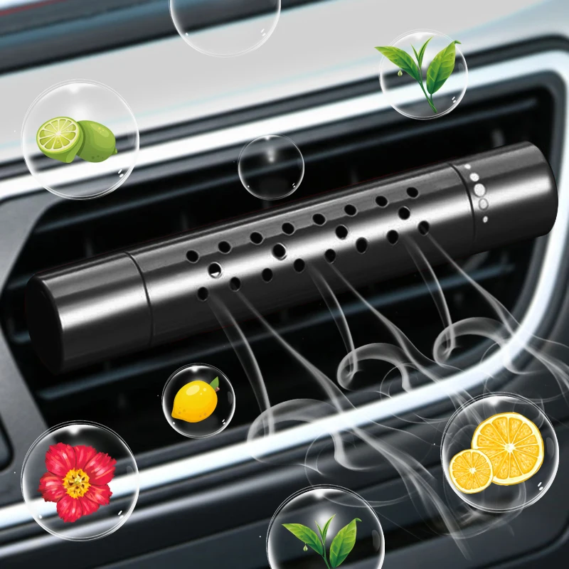 New Multiple Colors Available Car-Styling Perfume Air Freshener Air Conditioning Clip Aromatherapy Humidifiers Wick Stick
New Multiple Colors Available Car-Styling Perfume Air Freshener Air Conditioning Clip Aromatherapy Humidifiers Wick Stick