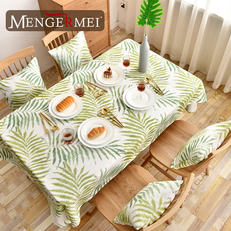 Table Cloth Rectangular Printed Floral Tablecloth For Wedding Dining Waterproof Oilproof Table Cover Palm Leaf Tabletop ZB-05
Table Cloth Rectangular Printed Floral Tablecloth For Wedding Dining Waterproof Oilproof Table Cover Palm Leaf Tabletop ZB-05