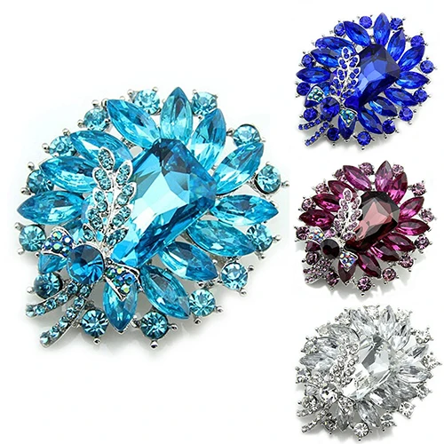 Bluelans Women's Banquet Party Broach Blue Clear Rhinestone Crystal Butterfly Pin Br
Bluelans Women's Banquet Party Broach Blue Clear Rhinestone Crystal Butterfly Pin Br