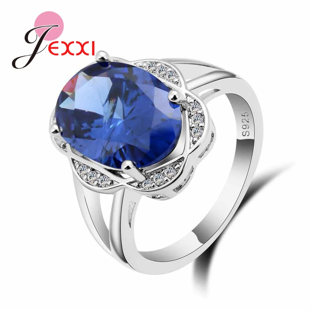 JEXXI Original Design Blue Crystal Fashion Popular 925 Sterling Silver Rings For Women Lady Wedding Party Fast Shipping
JEXXI Original Design Blue Crystal Fashion Popular 925 Sterling Silver Rings For Women Lady Wedding Party Fast Shipping