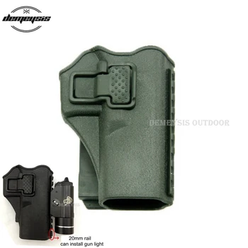 Military Airsoft Hunting Gun Belt Holster W/ 20MM Rail Gun Holster for Glock 17 19 22 23 31 32
Military Airsoft Hunting Gun Belt Holster W/ 20MM Rail Gun Holster for Glock 17 19 22 23 31 32