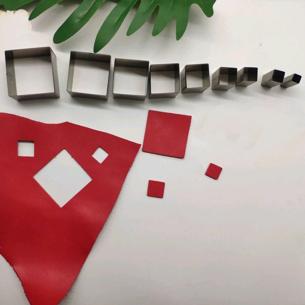 DIY leather craft square hole puncher shape modeling die cutter 6mm-15mm knife mould set
DIY leather craft square hole puncher shape modeling die cutter 6mm-15mm knife mould set
