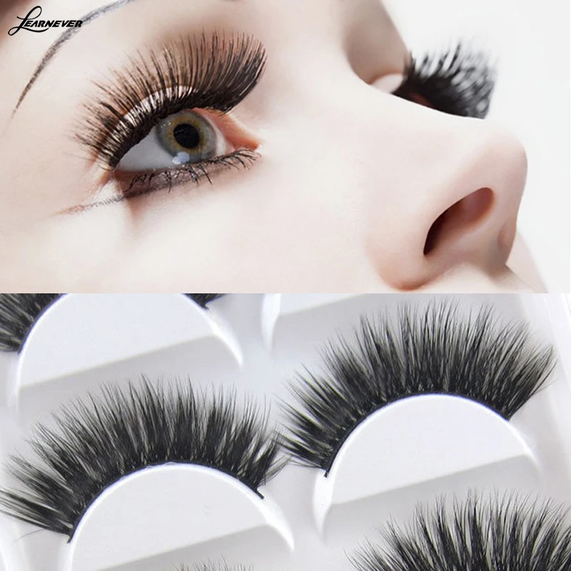 5 Pairs/Set Luxurious 3D False Eyelashes Cross Natural Long Eye Lashes Makeup free shipping M02783
5 Pairs/Set Luxurious 3D False Eyelashes Cross Natural Long Eye Lashes Makeup free shipping M02783