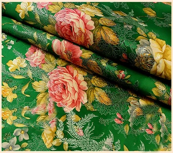 Ethnic floral jacquard tapestry satin silk brocade fabric for wedding dress,kids clothes,dolls,upholstery fabric 145cm width
Ethnic floral jacquard tapestry satin silk brocade fabric for wedding dress,kids clothes,dolls,upholstery fabric 145cm width