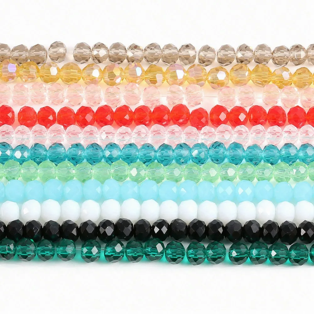 Charm Cut Glass Beads Crystal Beads Loose Gasket DIY Jewelry Making Bracelet Necklace Accessories 4mm Length 38cm
Charm Cut Glass Beads Crystal Beads Loose Gasket DIY Jewelry Making Bracelet Necklace Accessories 4mm Length 38cm