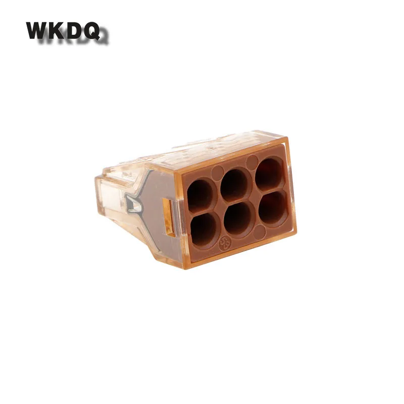 Wago 773-606 Push In Quick Splice Connectors Plastic Material PA66 Wago Fast Connectors 20PCS
Wago 773-606 Push In Quick Splice Connectors Plastic Material PA66 Wago Fast Connectors 20PCS