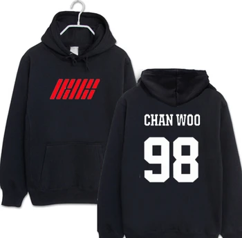 New arrvial kpop ikon album my type member name printing pullover hoodies for fans black/white hooded sweatshirts
New arrvial kpop ikon album my type member name printing pullover hoodies for fans black/white hooded sweatshirts