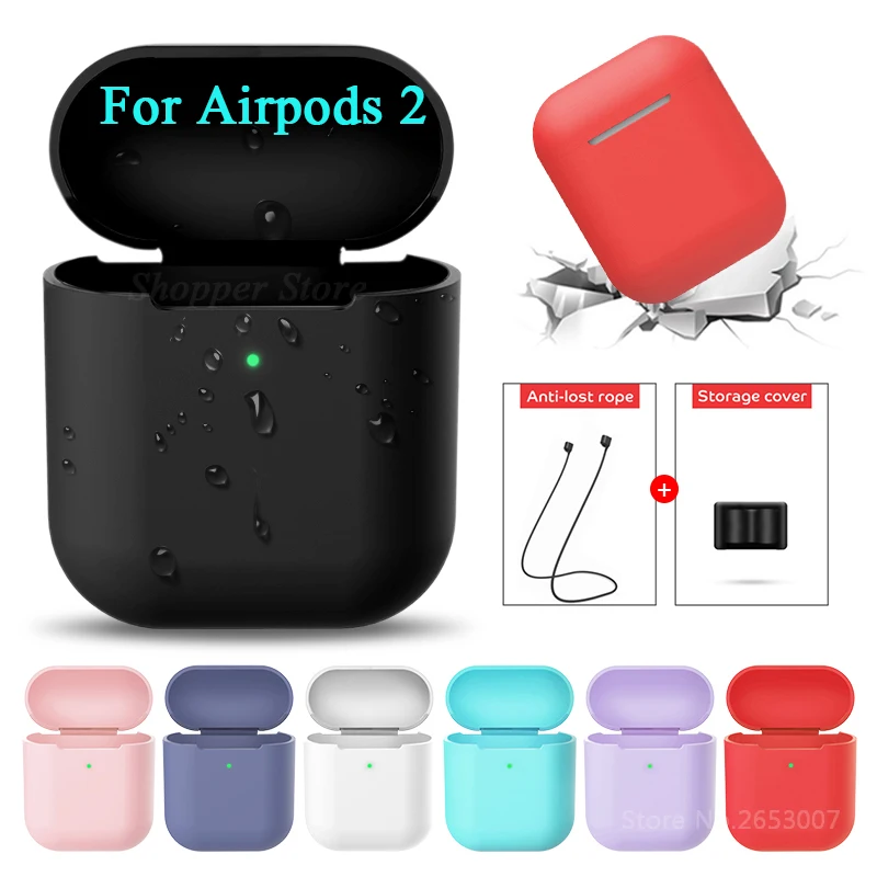 1PCS TPU Silicone Bluetooth Wireless Earphone Case For AirPods 2 Protective Cover Skin Accessories for Apple Airpods 2 Charging
1PCS TPU Silicone Bluetooth Wireless Earphone Case For AirPods 2 Protective Cover Skin Accessories for Apple Airpods 2 Charging