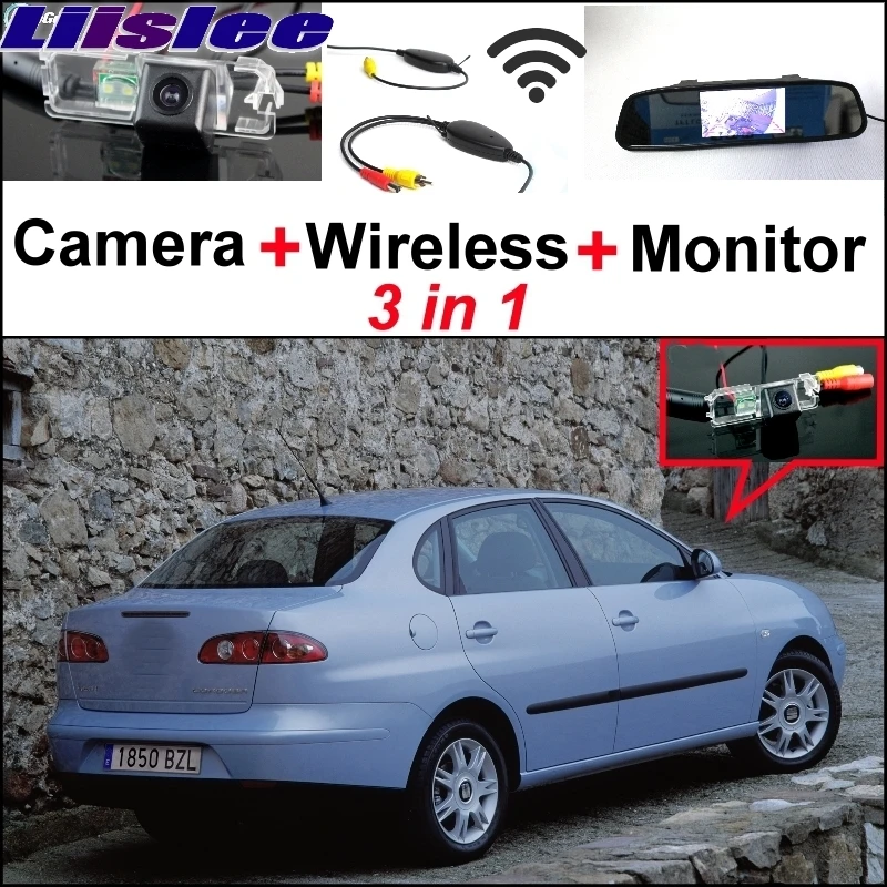 Liislee Special Rear View Wifi Camera + Wireless Receiver + Mirror Monitor Back Parking System For SEAT Cordoba 6K 6L 1999~2014
Liislee Special Rear View Wifi Camera + Wireless Receiver + Mirror Monitor Back Parking System For SEAT Cordoba 6K 6L 1999~2014