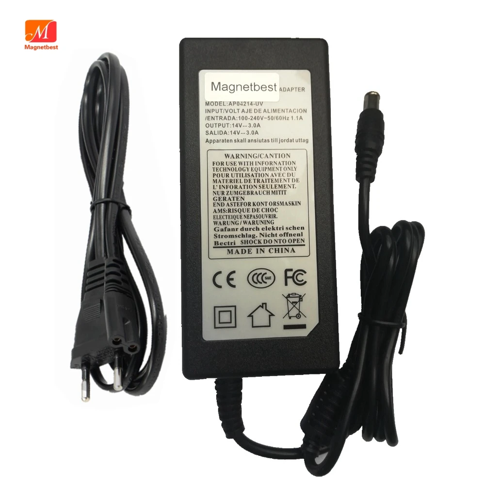 14V 3A Power Supply AC Adapter Charger For Samsung Monitor SA300 A2514_DPN A3014 AD-3014B B3014NC SA330 SA350 B301
14V 3A Power Supply AC Adapter Charger For Samsung Monitor SA300 A2514_DPN A3014 AD-3014B B3014NC SA330 SA350 B301