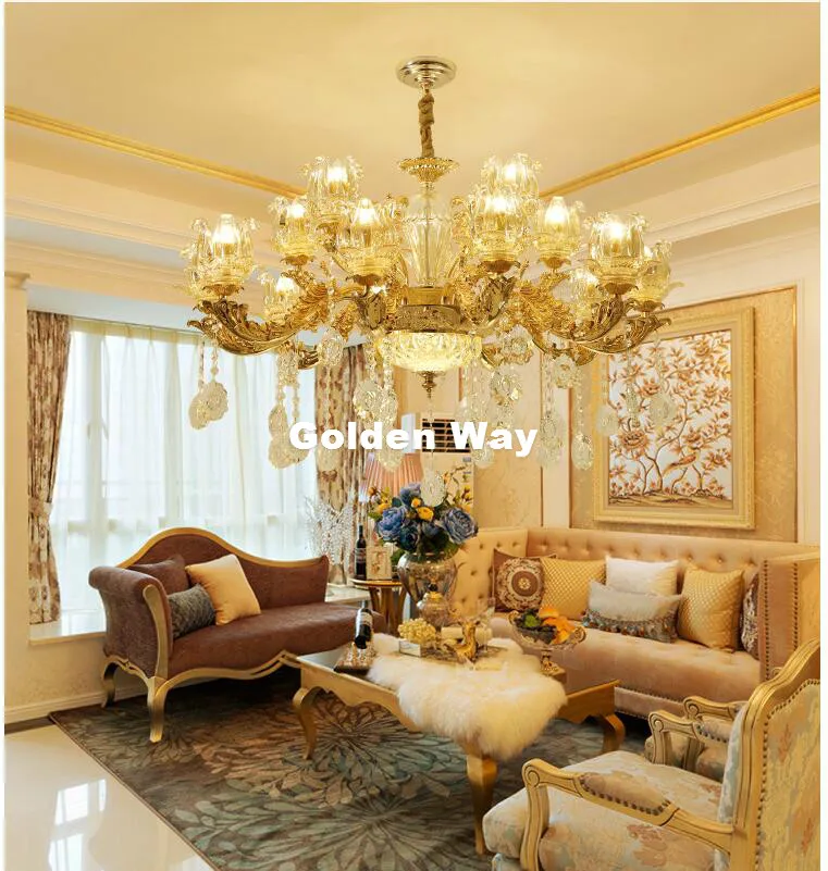 Free Shipping Crystal Lights Crystal Chandeliers Gold Pendant Lamp Dining Room Living Lobby lamp Lighting E14 LED AC Candle Bulb
Free Shipping Crystal Lights Crystal Chandeliers Gold Pendant Lamp Dining Room Living Lobby lamp Lighting E14 LED AC Candle Bulb