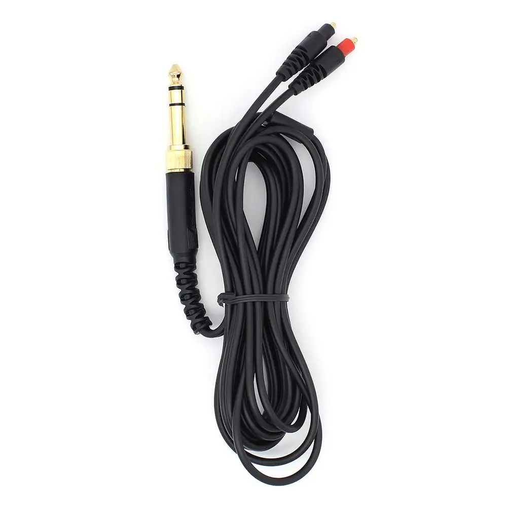 XRHYY Black 2M Replacement Dual Exit Cable Audio For Shure SRH1440 SRH1540 SRH1840 Headphones +Free Rotate Clip | Электроника