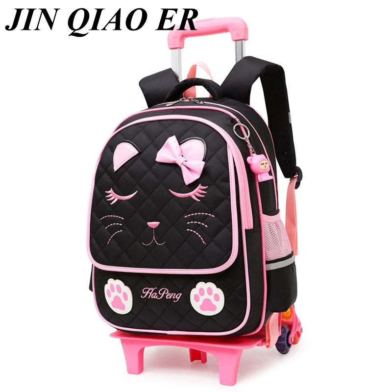 Latest Removable Children School Bags 2/6 Wheels for Girls Trolley Backpack Kids Wheeled Bag Bookbag travel luggage Mochila
Latest Removable Children School Bags 2/6 Wheels for Girls Trolley Backpack Kids Wheeled Bag Bookbag travel luggage Mochila