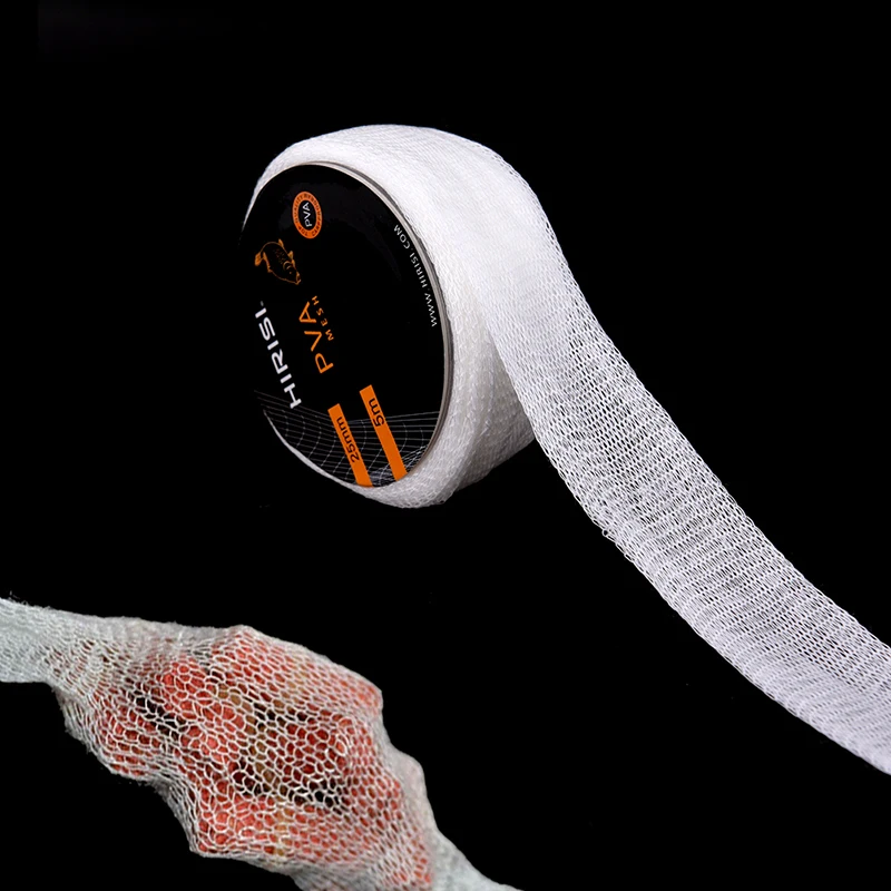 1Pcs Carp Fishing Pva Mesh 25mm*5m PVA Soluble Narrow Fishing Network Refill Stocking Bait Bag Protect Fish Net
1Pcs Carp Fishing Pva Mesh 25mm*5m PVA Soluble Narrow Fishing Network Refill Stocking Bait Bag Protect Fish Net