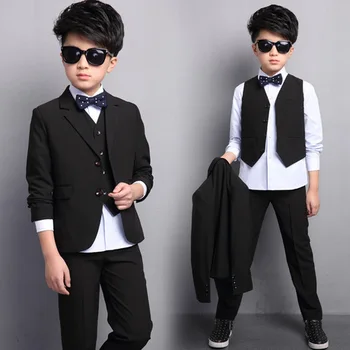 Boy's Suits & Blazers Children's Clothing Boys suits boys clothes boy dress suit+pant+vest 3 pcs set size 110-150cm wholesale
Boy's Suits & Blazers Children's Clothing Boys suits boys clothes boy dress suit+pant+vest 3 pcs set size 110-150cm wholesale