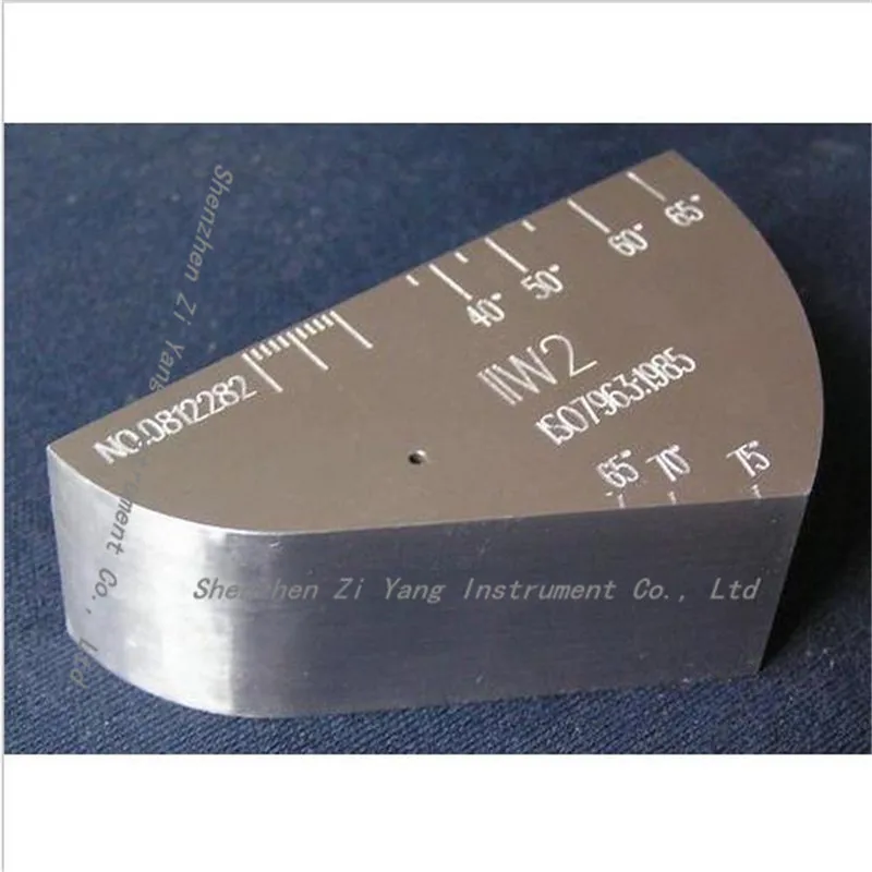 Ultrasonic flaw detector use V-2 (IIW2) test piece horn / ultrasonic test block / standard test block
Ultrasonic flaw detector use V-2 (IIW2) test piece horn / ultrasonic test block / standard test block