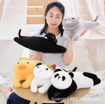 Software cute panda duck animal lunch break pillow large doll children plush toy sleeping pillow
Software cute panda duck animal lunch break pillow large doll children plush toy sleeping pillow