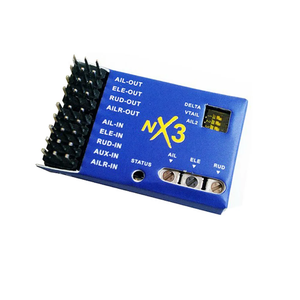 NX3 EVO Flight Controller Gyroscope Balancer Control Board For Fixed-wing Aircraft RC Quadcopter 3D 2D flight
NX3 EVO Flight Controller Gyroscope Balancer Control Board For Fixed-wing Aircraft RC Quadcopter 3D 2D flight