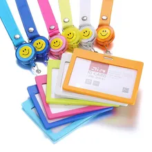 5 Pcs Horizontal Style ID Badge Holder With Neck Strap Lanyard With Retractable Clips Company Exhibition Office Badge Holders
5 Pcs Horizontal Style ID Badge Holder With Neck Strap Lanyard With Retractable Clips Company Exhibition Office Badge Holders